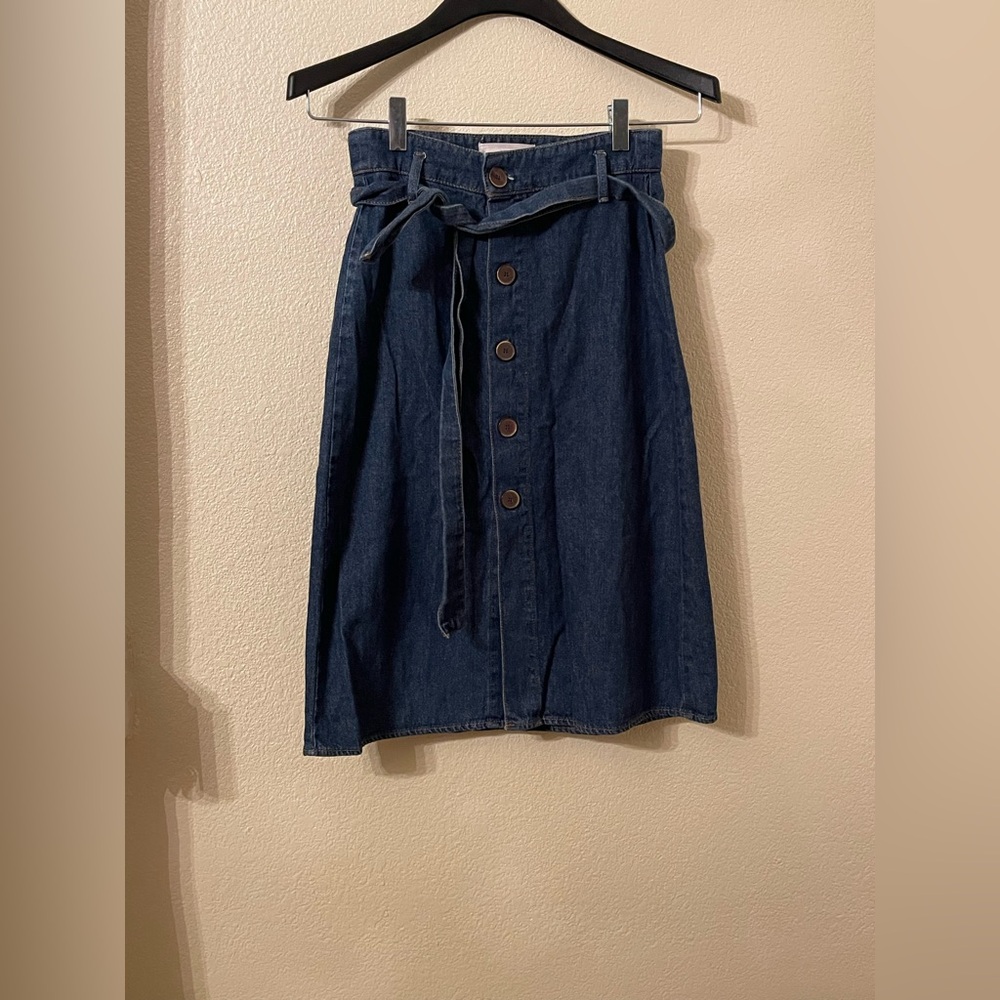 Mango Flared denim skirt XS - Picture 7 of 8